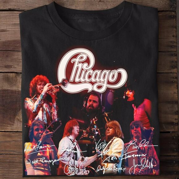 Chicago Band Concert Tour Shirt – Vintage Rock Tee – Retro Classic Music Fan 05 - Picture 1 of 5